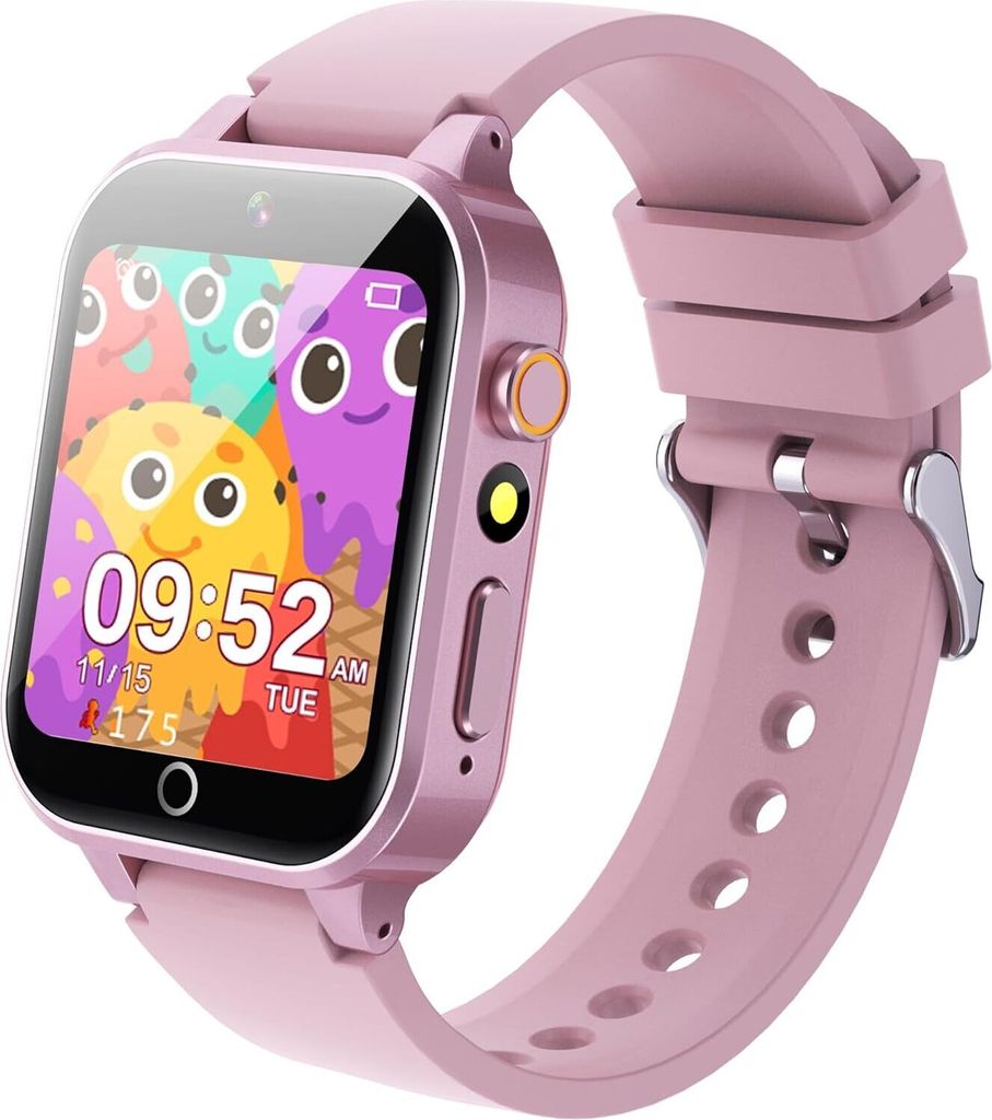 mit 26 Spiele Kamera Musik Video Schrittzähler Hörbuch Wecker HD Touchscreen, Smart Watch Kinderuhr Geschenke für Mädchen Junge Student 4-12