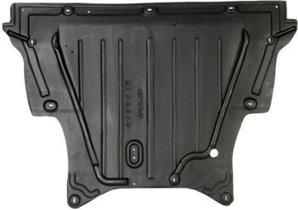 Cache sous moteur de rechange pour Nissan Qashqai +2 J10 noir