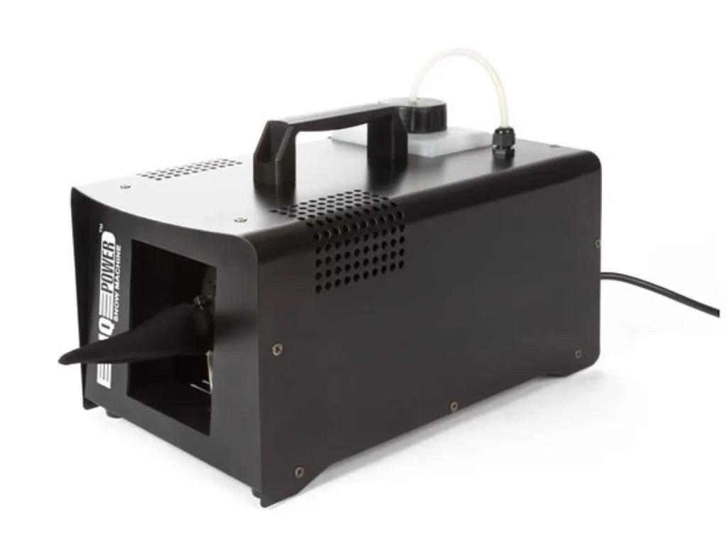 Canon à neige artificielle 800W avec télécommande pour fêtes de Noël