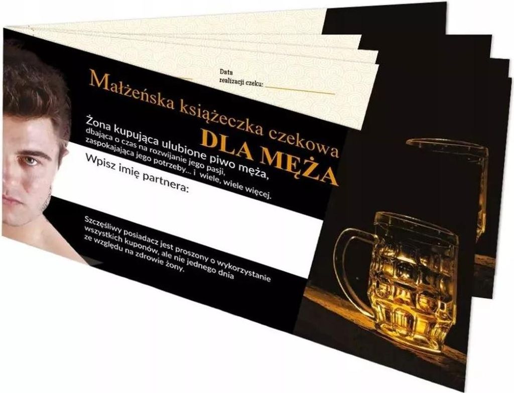 Manželská šeková knižka - pre manžela Obrázok produktu 