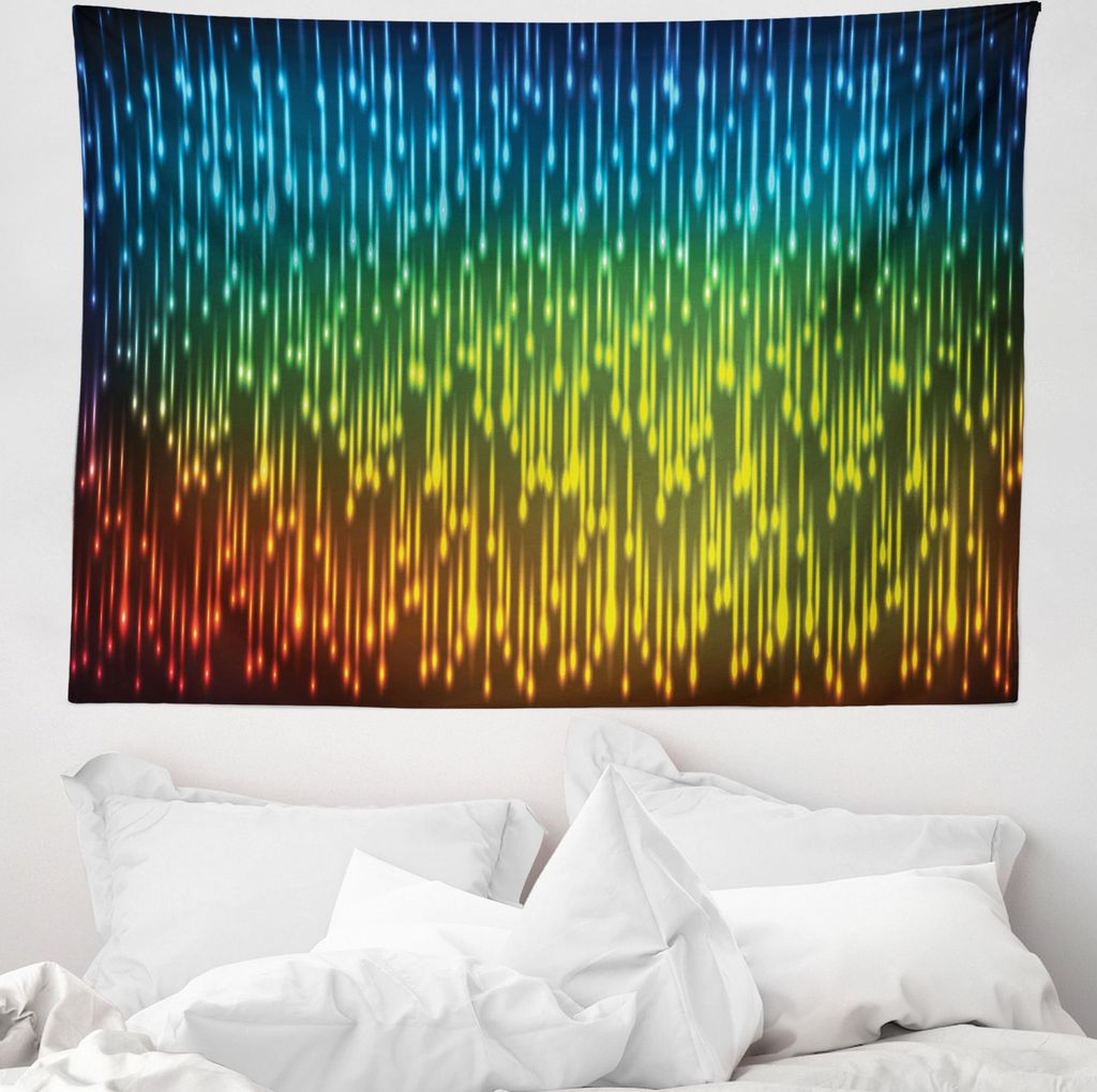 ABAKUHAUS Abstrakt Wandteppich, Galaxy Universum aus Weiches Mikrofaser Stoff Waschbar ohne Verblassen Digitaldruck, 150 x 110 cm, Mehrfarbig