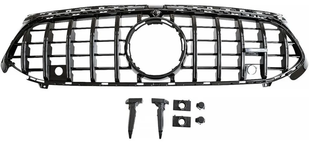 Grille de Radiateur Avant pour Mercedes Classe A W177 Modèle 2023 à 2025