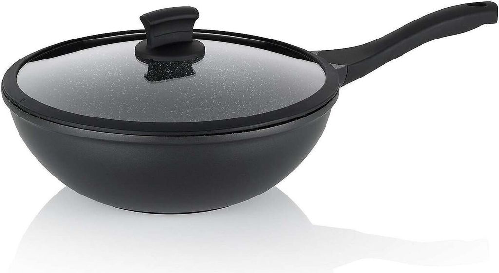 KELA Wok Stella Nova liaty hliník čierny 10,0cm 30,0cm 5,0l Obrázok produktu 