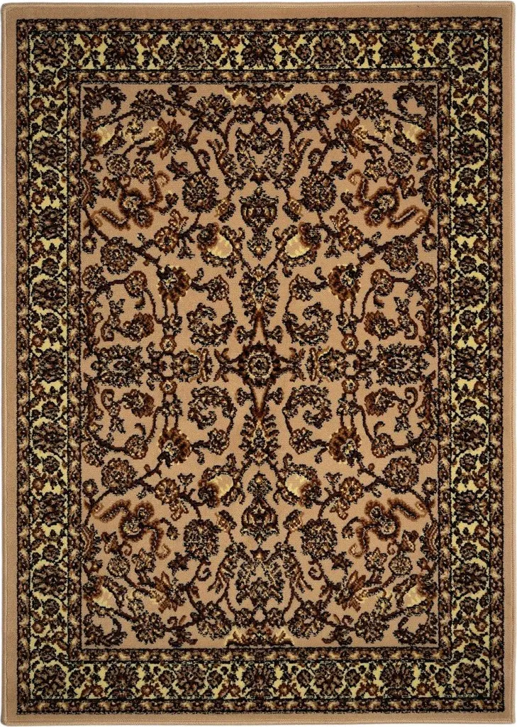 Tapis Samira New Beige 12002-050 - Tapis de Salon Chic 120 x 170 cm