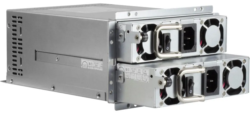 Alimentation Serveur Inter-Tech 2A-MV0700 4HE Redondante 2x700W Fiable