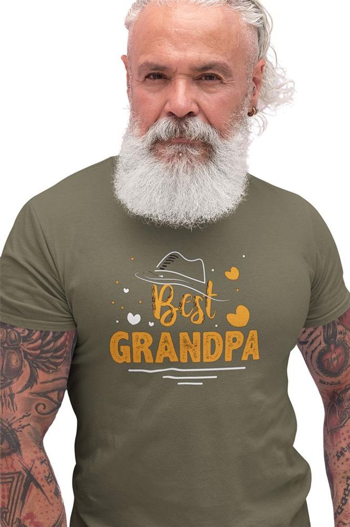 D&B Uni Polo ST00104 Grandpa MilitärGrün -Größe 5XL