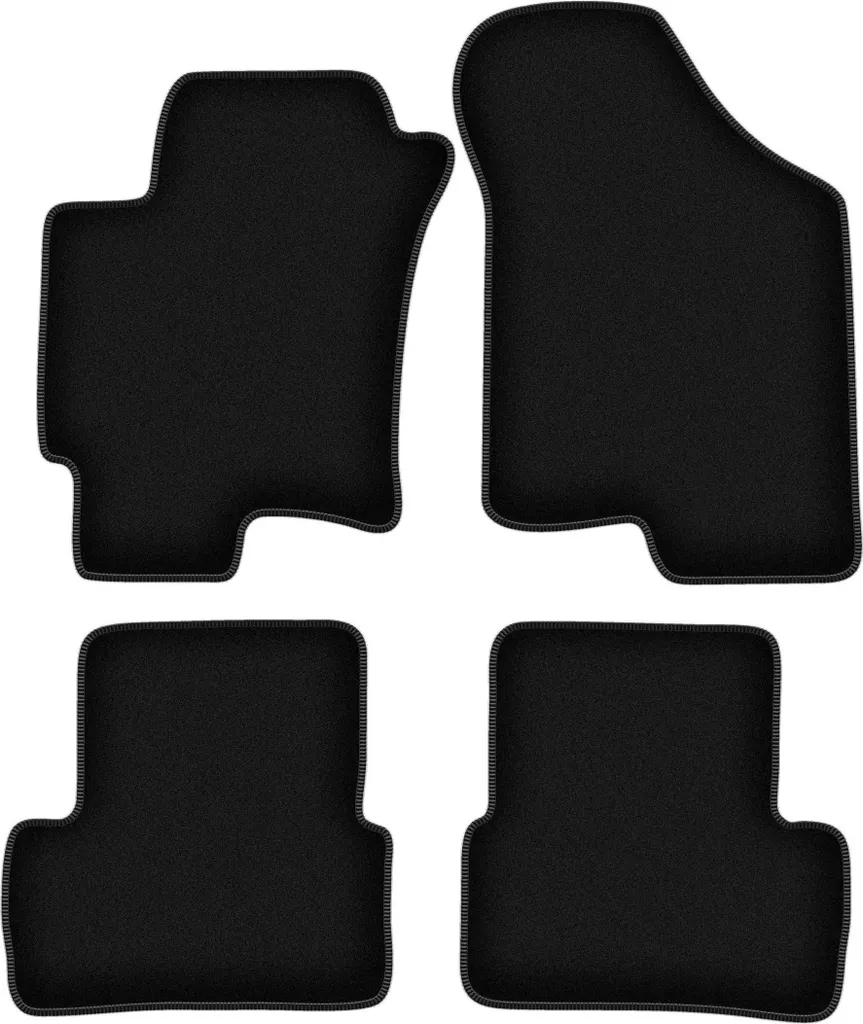 Tappetini Auto In Velluto Anteriori Su Misura Per Hyundai I20 II (2012-2020) – Set 2 Pezzi, Rinforzati