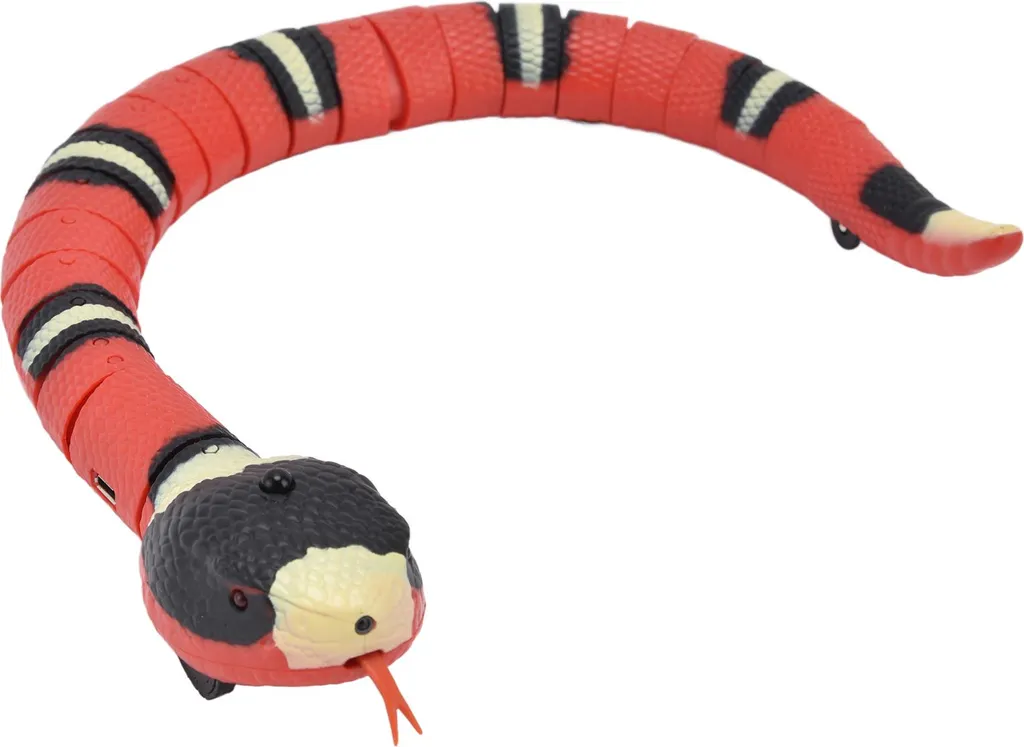 Serpent Électronique Interactif avec Capteurs - Jouet Chat Mouvements 3D - 4
