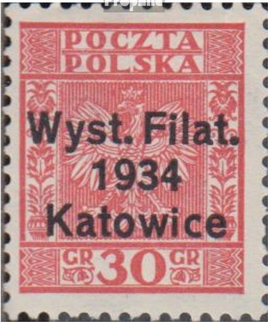 Briefmarken Polen 1934 Mi 285-286 (kompl.Ausg.) gestempelt Briefmarkenausstellung