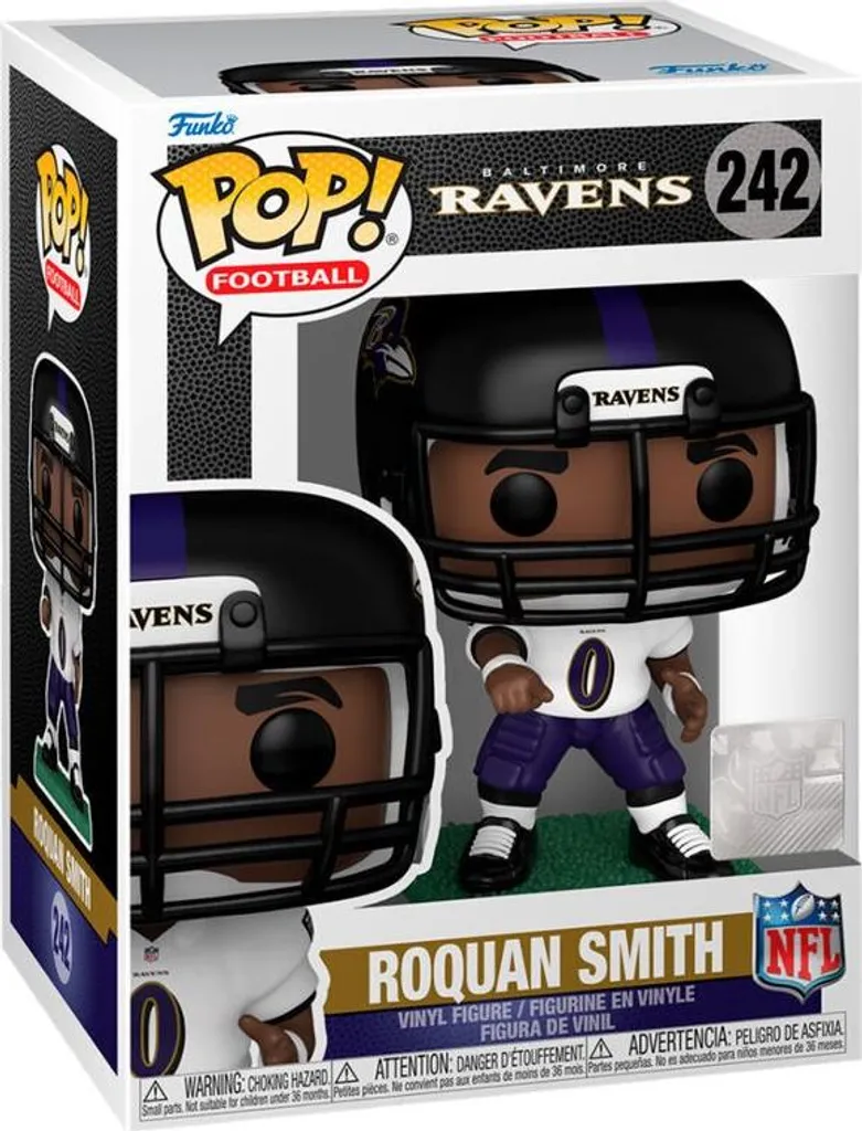 Figurine de Collection Roquan Smith NFL Ravens Baltimore Funko Pop n°242