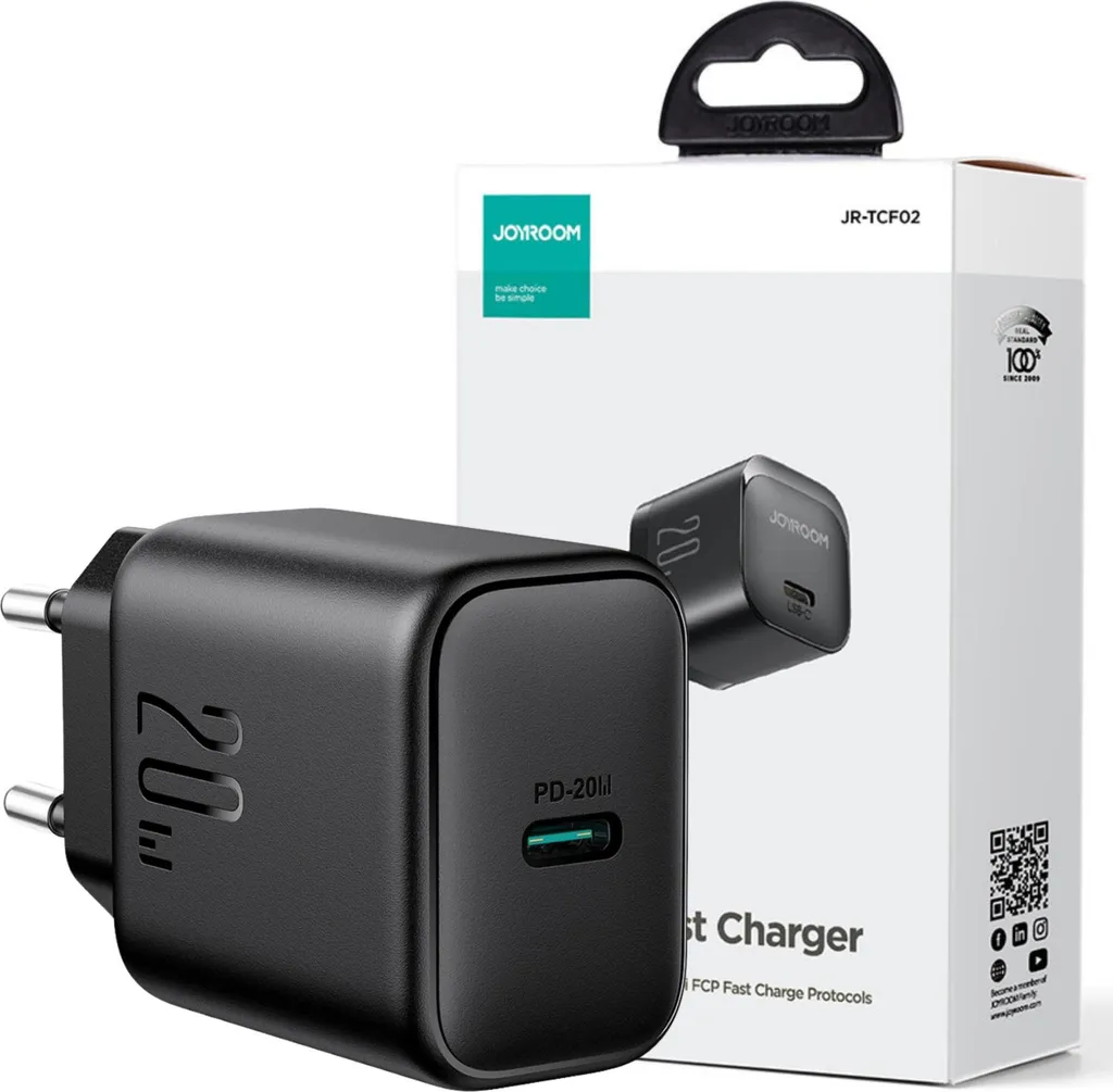 Joyroom W PD+QC. Carcatore da auto n metallo JR-CCN