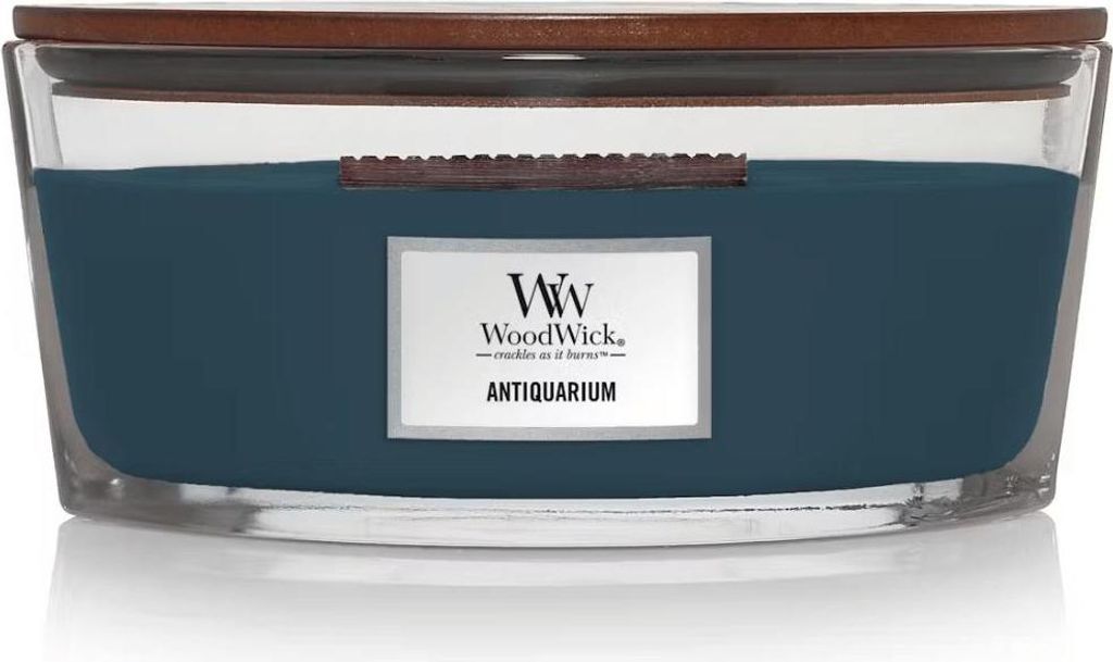 Świeca zapachowa Woodwick Antiquarium z drewnianym knotem Zdjęcie produktu 