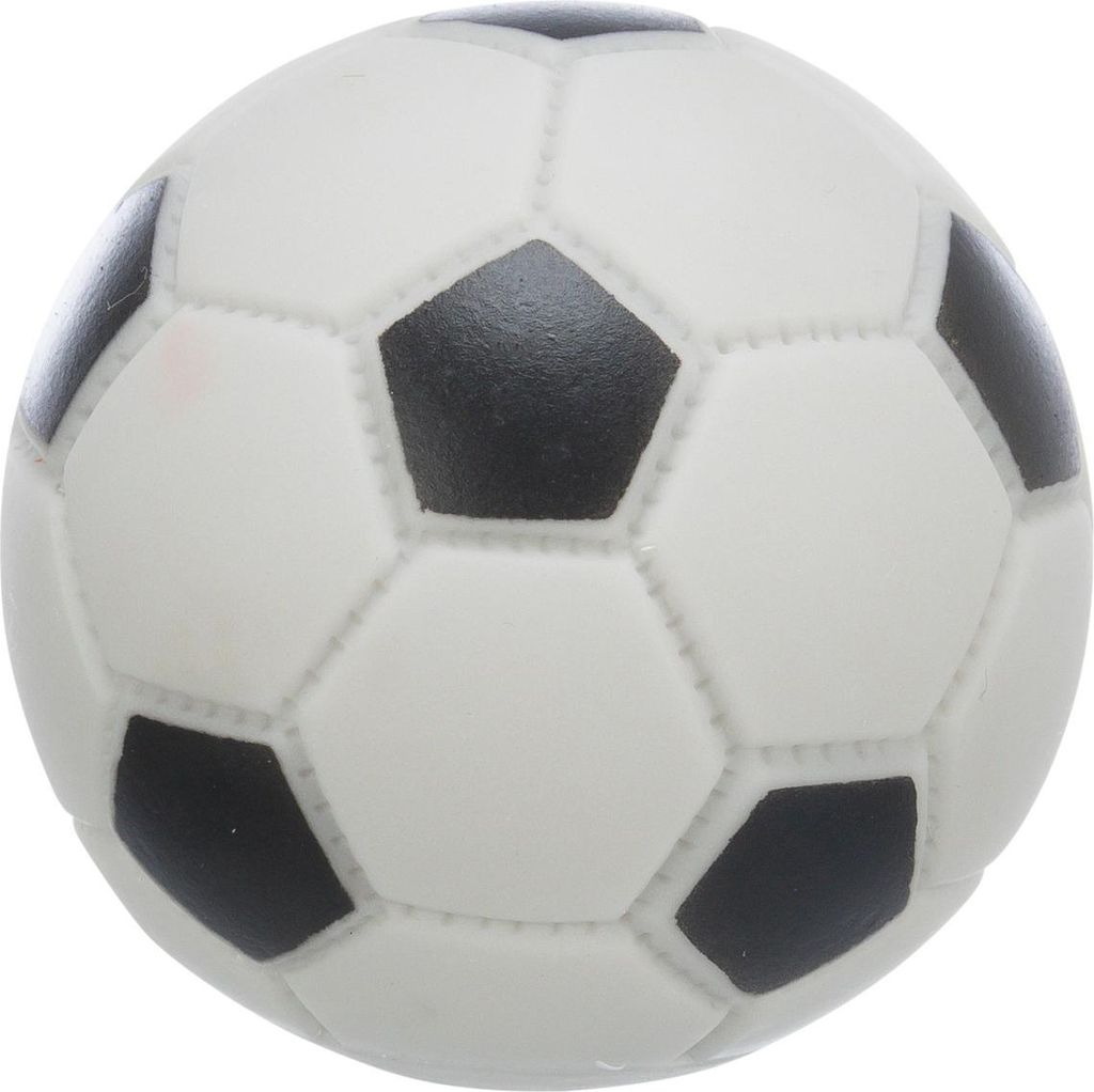 TRIXIE Fußball für Hunde, Hund, Kugellager, Schwarz, Weiß, Produktbild 