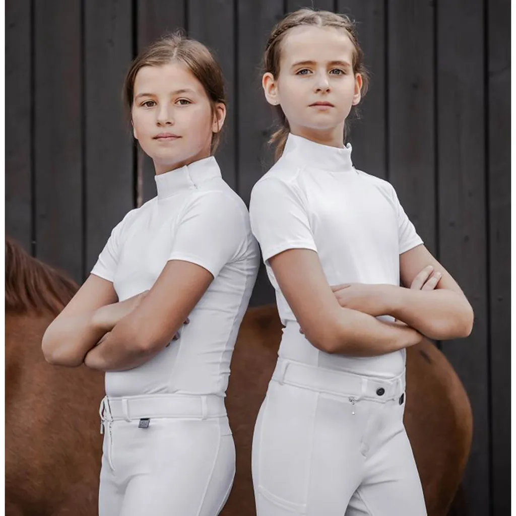 Haut de compétition équitation E.L.T. Hailey Comfort Blanc taille XL