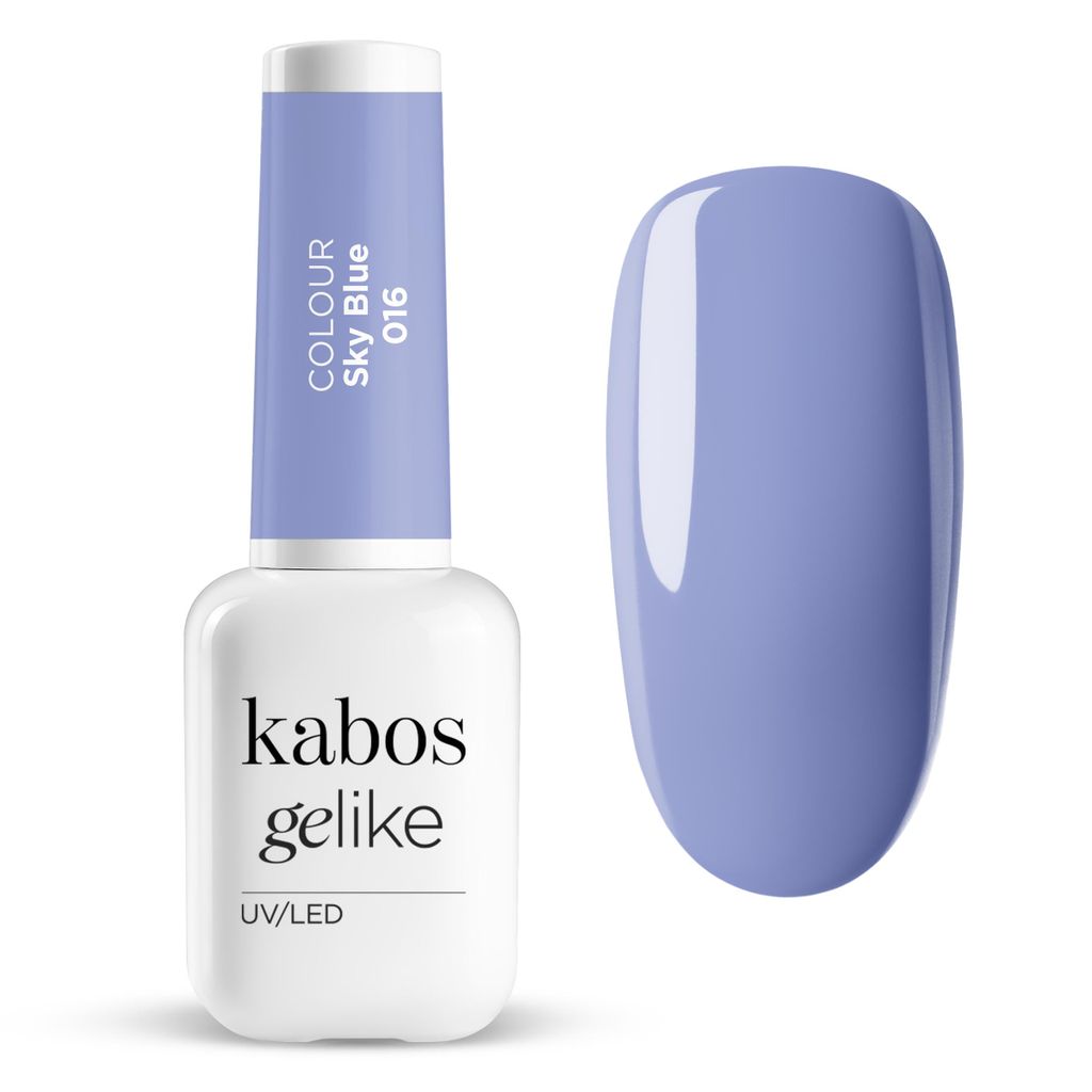 Kabos UV Nagellack Hybrid Gelike 016 Sky Blue 8ml