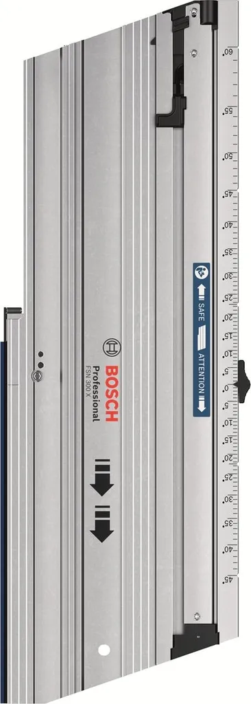 Rail Bosch FSN 300 X pour coupes de -45° à +60° avec scie circulaire