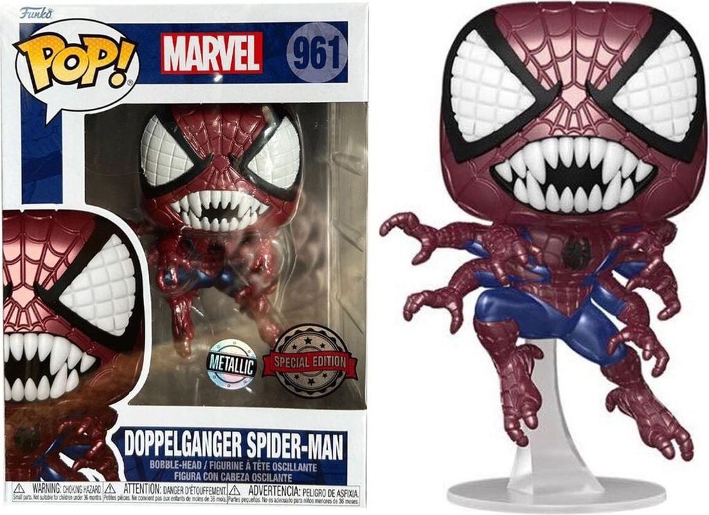 Doppelgänger-Spiderman-Figur, exklusives Marvel-Sammlerstück