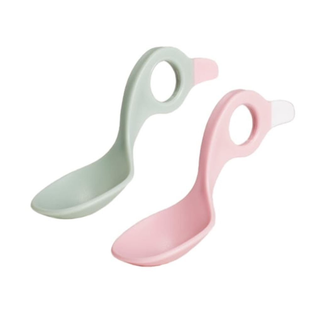 Babylöffel 2 Stk. Der Lovebird-Flamingo / I Can Spoon Produktbild 