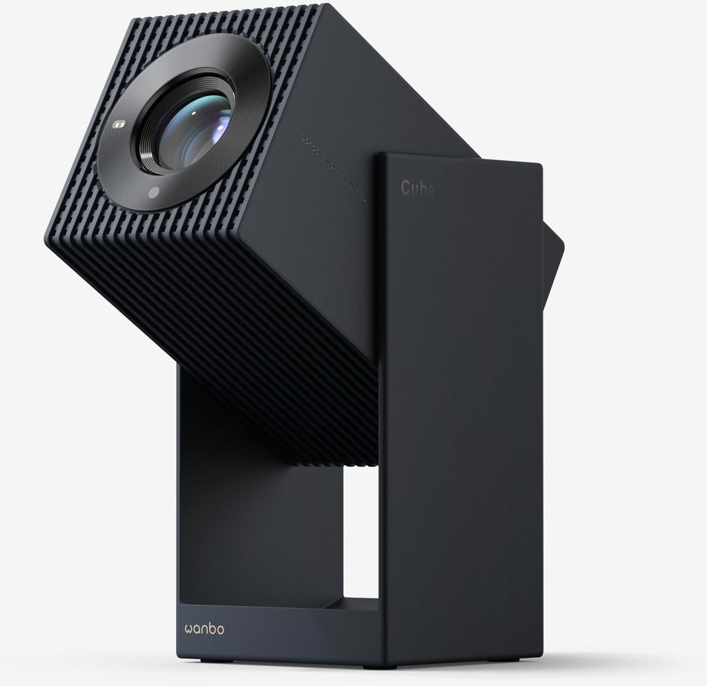 Wanbo Cube 2 Pro Projektor Blau 500 ANSI Lumen, Android TV Produktbild 