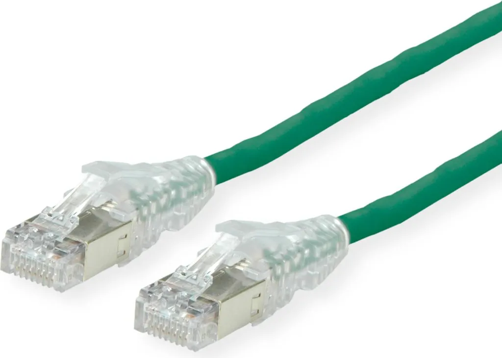 Patch Cord Dätwyler 2m Cat 6 S/FTP Verde - Qualità Svizzera 21.05.0523