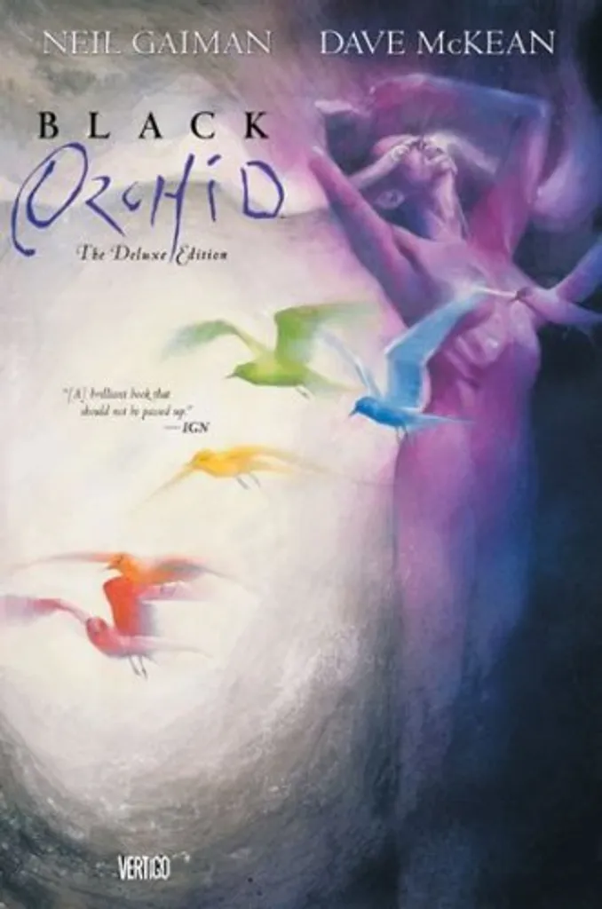 Orchidée Noire Neil Gaiman - Le Roman Graphique Adulte Loin des Clichés