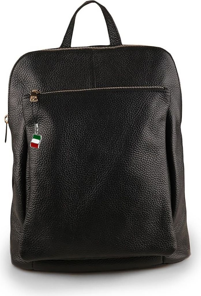 Cityrucksack schwarz Florence Rucksack Leder D2OTF610S Produktbild 