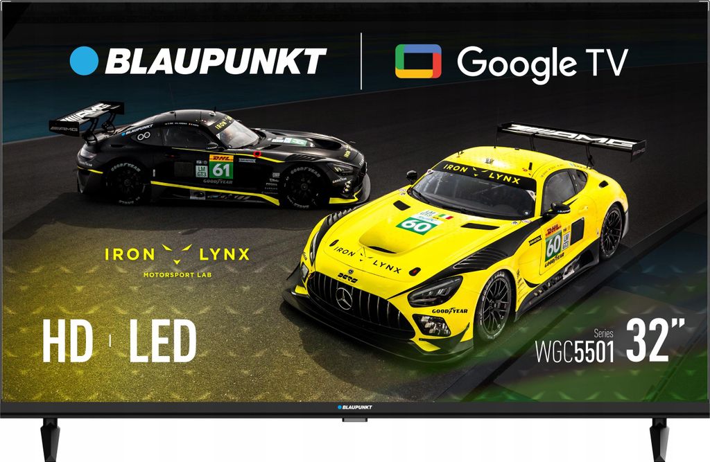 Blaupunkt 32WGC5501S BEZRAMKOWY 32 CALE LED HD SMART GOOGLE Zdjęcie produktu 