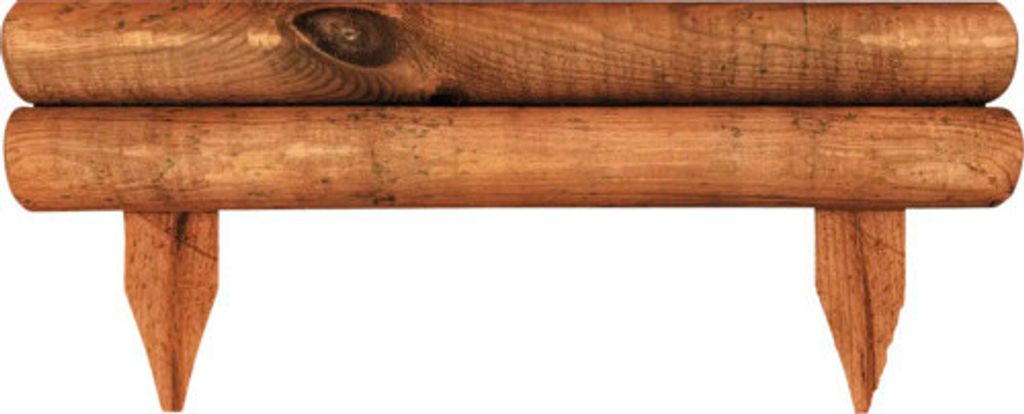 Beeteinfassung gerade 50x20 cm natur Produktbild 