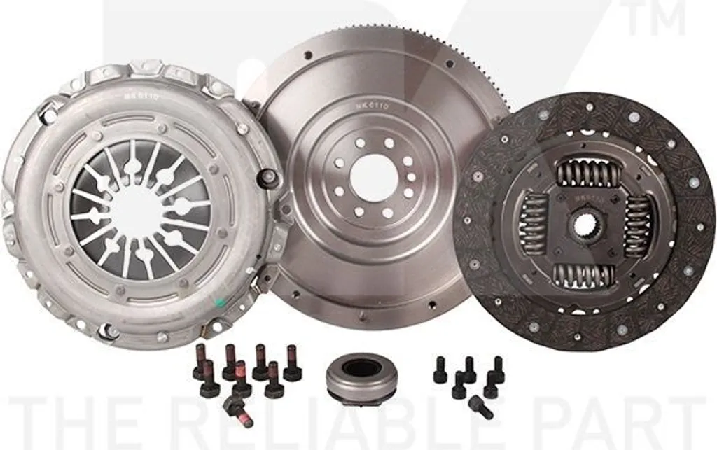【machi】 Kit d'embrayage NK 133720 avec mécanisme et disque de friction