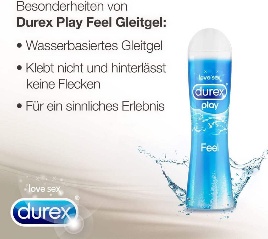 durex gleitgel abgelaufen Durex Play Feel 50 ml Gleitgele