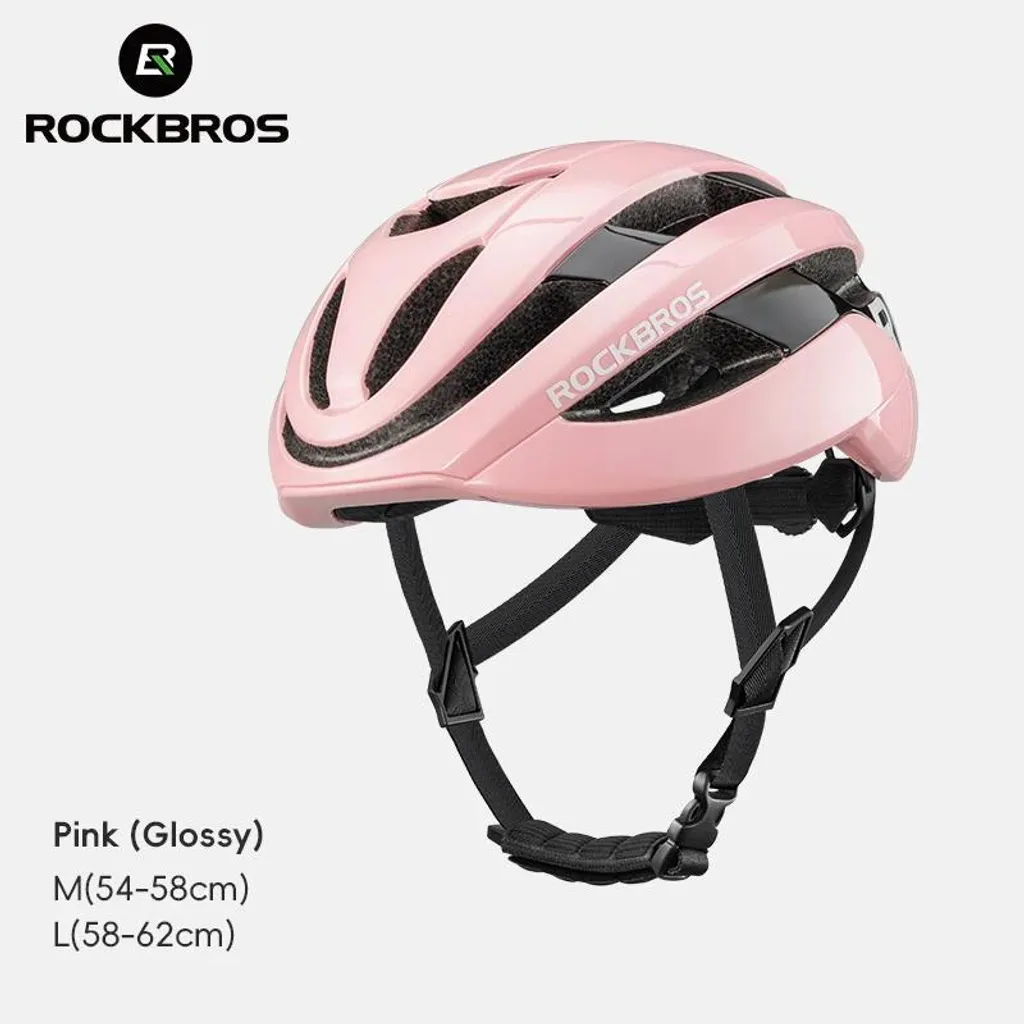 Casque de vélo ultra-léger rose clair taille M - Conception monobloc robuste - 2