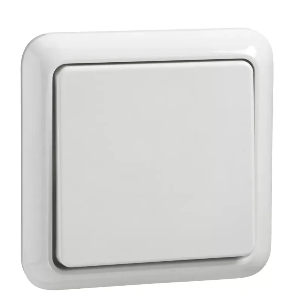 Interrupteur encastré universel IP44 blanc pur - Modèle 221604 Gira