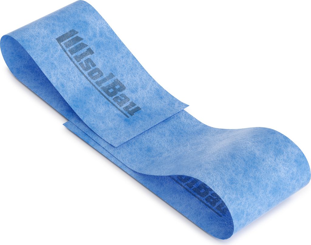Isolbau Dichtband P3 Blau - 1 m Abdichtband Wasserdichtes Dichtungsband für Sanitär, Dusche, Bad und Fliesen, Balkon und Terrasse, Abdichtung fü...