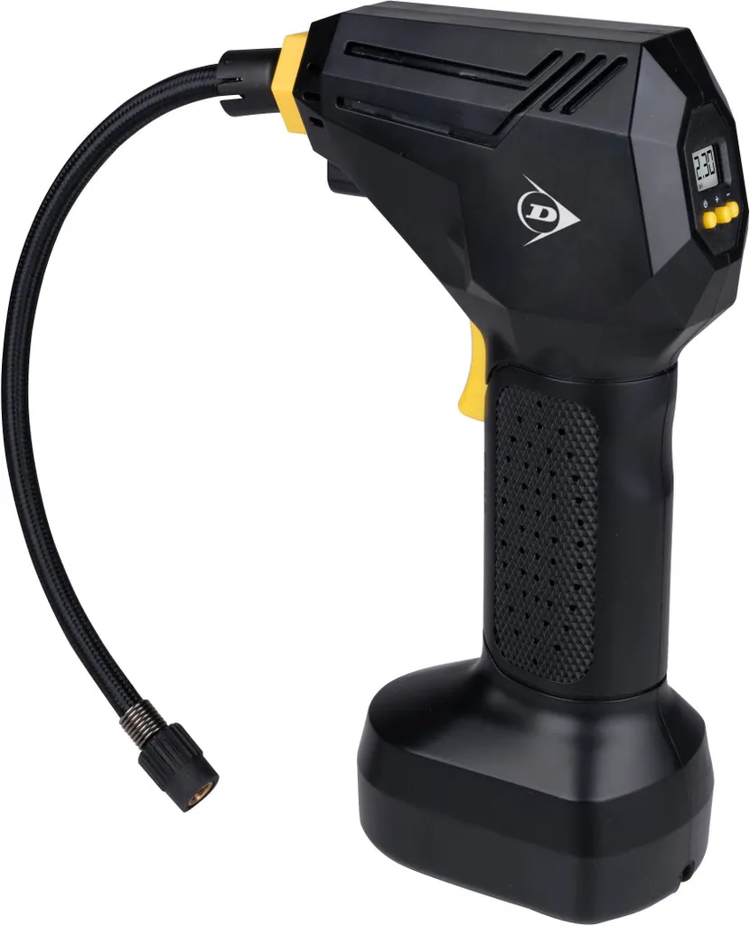 Mini compresseur 150 PSI Dunlop numérique 12V avec kit de gonflage - 9
