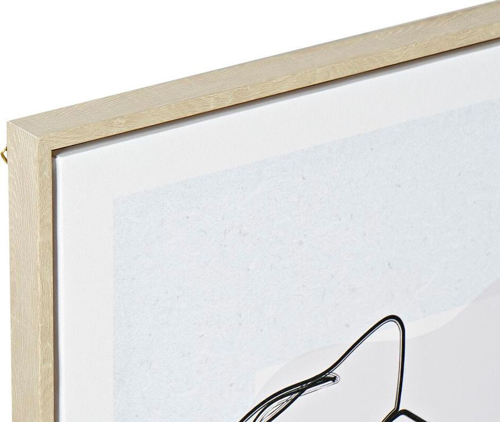 Leinwand DKD Home Decor polystyrol Leinwand 45 x 2,5 x 60 cm