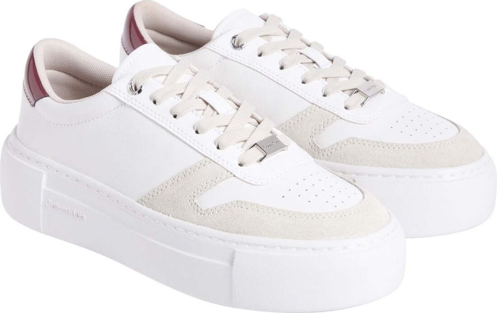 Calvin Klein Damen Sneaker HW0HW02409 0K4 Farbe: Weiß Größe: 40