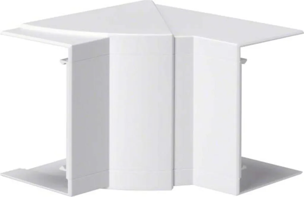 Solution d'angle intérieur pour goulotte Hager BR 68x100mm réglable