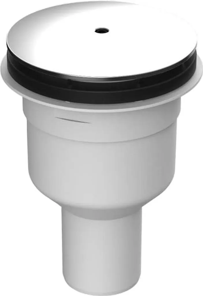 Bonde de douche chromée universelle pour receveur - Évacuation rapide