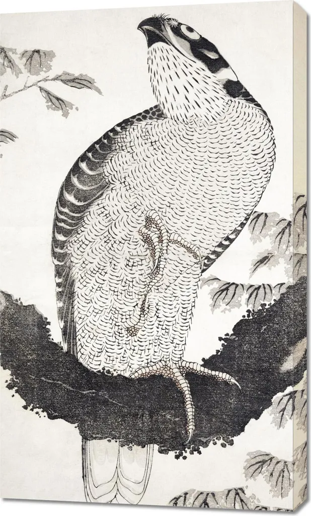 Sublimez vos Murs avec ce Tableau Hokusai Bird Vintage 60 x 100 cm