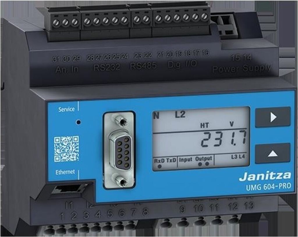 Analizator sieci UL 95..240VAC,135..340D - Wielofunkcyjny Zdjęcie produktu 