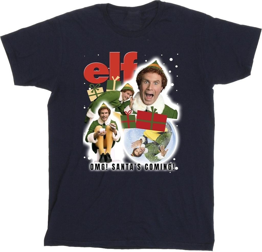 Elf - T-Shirt für Herren BI24219 (XL) (Marineblau) Produktbild 