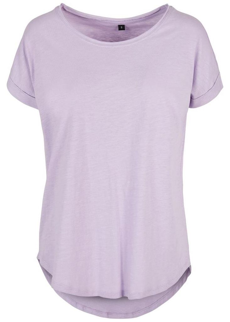 Tee-shirt long en slub pour femmes Build Your Brand Image du produit 