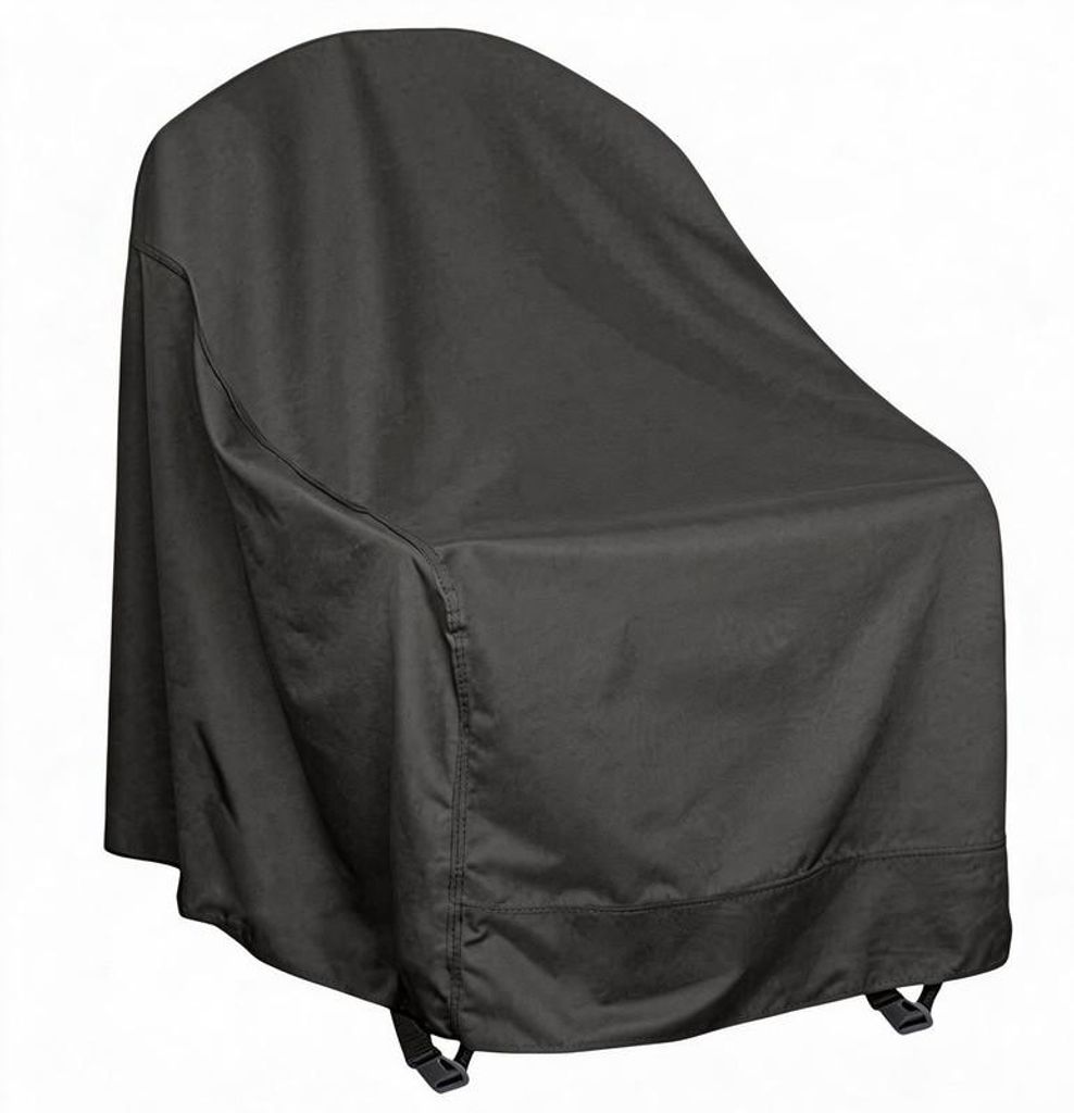 Schutzhülle für Gartenstuhl 70×83×99 cm wetterfest Oxford Stoff mit Kordelzug für Outdoor Möbel Schutz