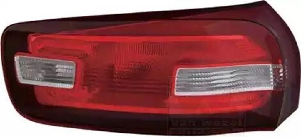 Luce Posteriore VAN WEZEL 5837935 Per VW Passat Variant 2000-2005, Lato Sinistro, Senza Portalampada