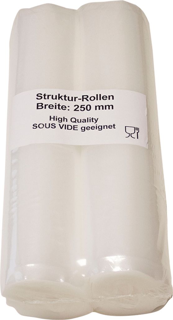 Vakuumrollen 2 x 6m 25 cm breit