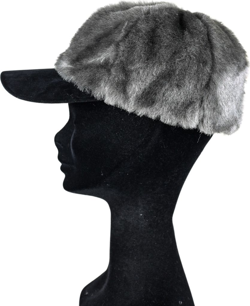 Wintercappy Cap aus Teddystoff, Italy von collezione alessandro