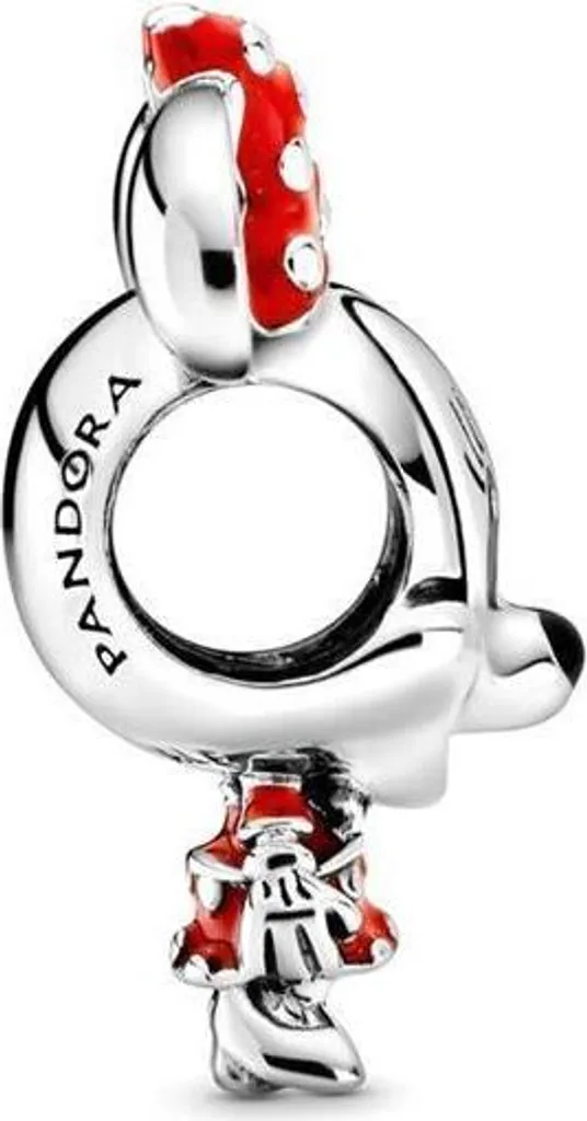 Charm Pandora PAB1663 ciselé à la main, bijou durable en argent brillant - 4