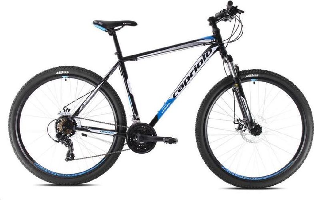 Horské jízdní kolo Capriolo OXYGEN 29"/21" bílo-modro-černé Obrázek produktu 