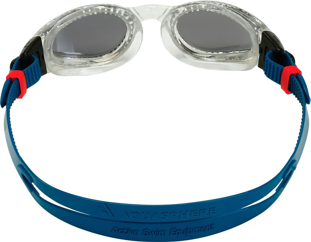Lunettes De Natation Aquasphere Kaiman Compact – Fit Étroit, Verres Turquoise Transparent, Anti-Buée, Anti-Rayures, Champ 180°, Unisexe Adulte