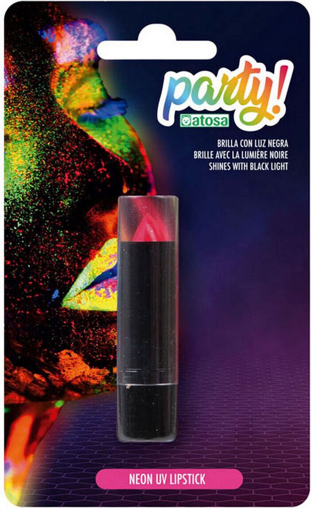 Make-up Glow In The Dark Rosa Lippenstift